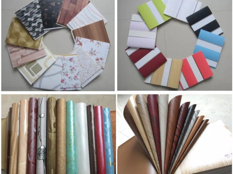 Series of PVC wrapping roll