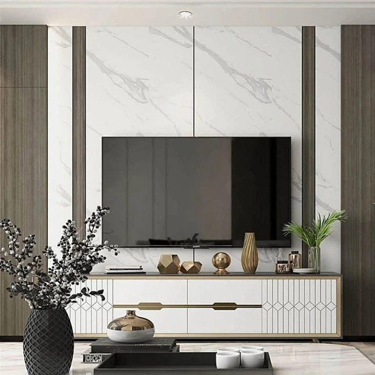 Mramorový design PVC UV fólie